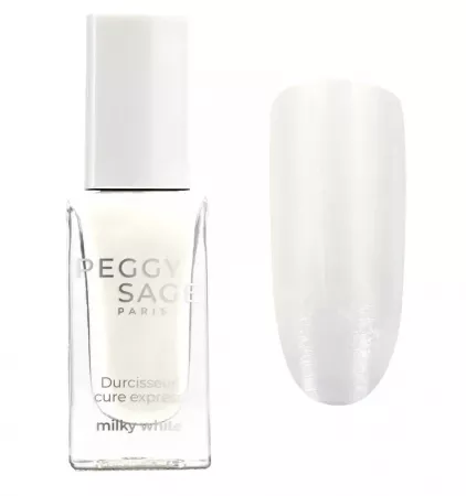 Peggy Sage, odżywka ekspresowa do paznokci milky white, 11ml