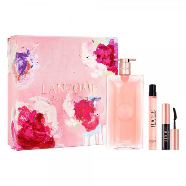Lancome Idole zestaw woda perfumowana spray 50ml + woda perfumowana spray 10ml + mini tusz do rzęs 2ml