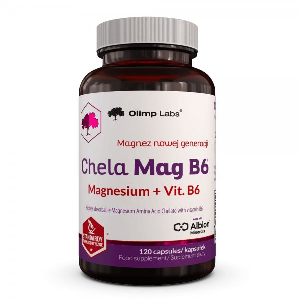 Olimp Labs Chela-Mag B6 suplement diety 120 kapsułek