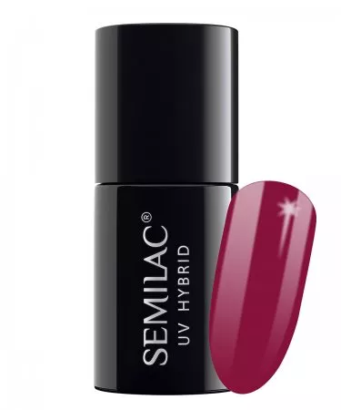 Semilac, lakier hybrydowy, 7ml, 011 Purple Diamond