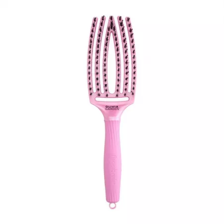 Olivia Garden Fingerbrush Arctic Lights, szczotka do włosów do rozczesywania, Celestial Pink