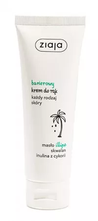 Ziaja, krem do rąk barierowy masło illipe, 80ml