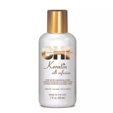 CHI Keratin, jedwab do włosów z keratyną, regeneracja, 59ml