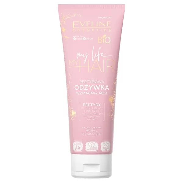 Eveline My Life My Hair, peptydowa odżywka wzmacniająca, 250ml