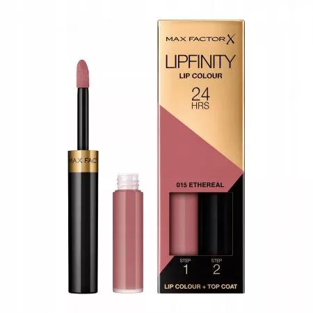 Max Factor Lipfinity Lip Colour dwufazowa pomadka w płynie o długotrwałym efekcie 015 Ethereal
