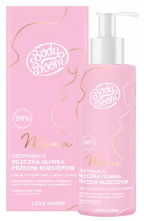 BodyBoom Mama - Ujędrniająca Mleczna Oliwka Przeciw Rozstępom, 90g