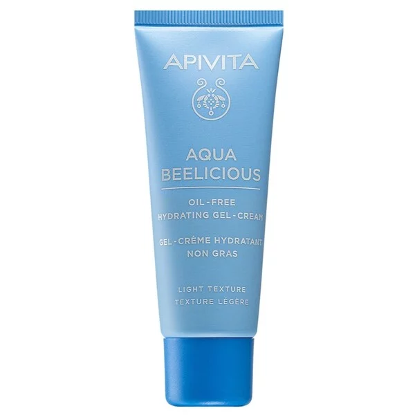 Apivita Aqua Beelicious Oil-Free Hydrating Gel-Cream nawilżający lekki krem-żel do cery mieszanej i tłustej 40ml