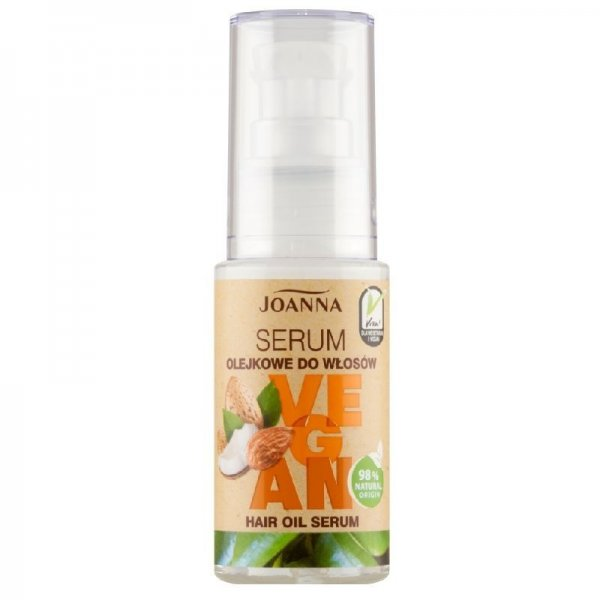 Joanna Vegan, serum olejkowe do włosów, 25g