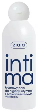 Ziaja Intima, kremowy płyn z kwasem hialuronowym do higieny intymnej, 200ml
