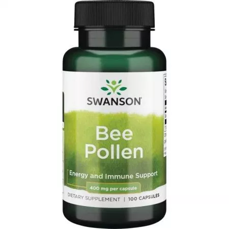 Swanson Bee Pollen (pyłek pszczeli) 400mg 100kaps