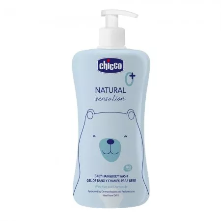 Chicco Natural Sensation płyn do mycia ciała i włosów 0m+ 500ml