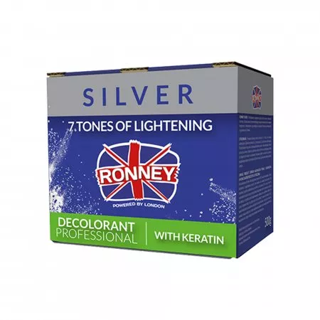 Ronney Profesionalny bezpyłowy rozjaśniacz do włosów z keratyną, 500g