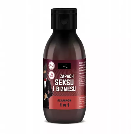 LaQ Doberman o zapachu seksu i biznesu silver, szampon, 100ml