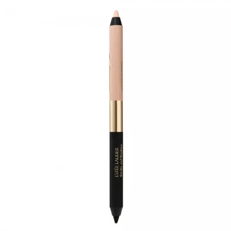 Estée Lauder Smoke And Brighten Kajal Eyeliner Duo kremowa kredka do oczu 2w1 Noir/Cream 0,5g