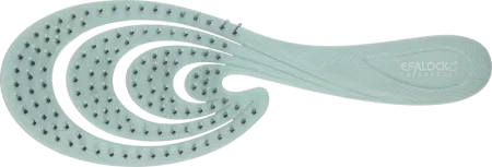 Efalock Greentools, naturalna szczotka do włosów, wykonana w 100% z recyklingu, miętowo-zielona