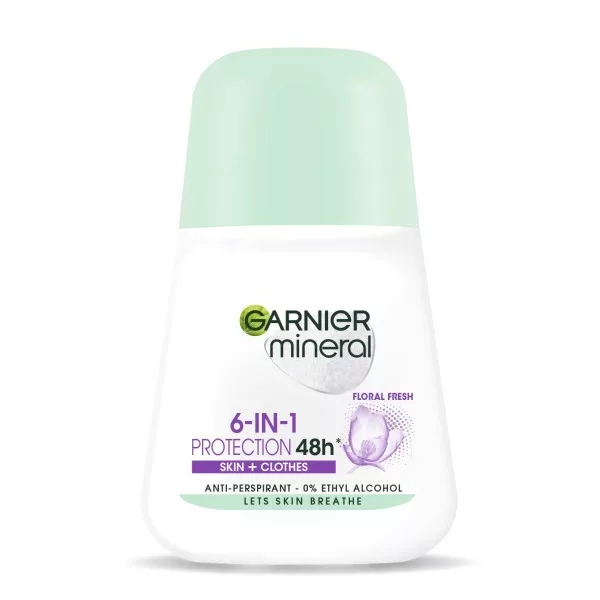 Garnier Mineral P6 Floral Dezodorant roll-on 50ml