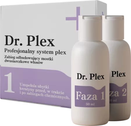 Dr. Plex, zestaw kosmetyków do odbudowy włosów, 150ml