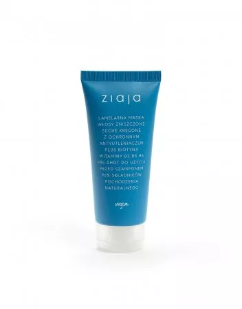 Ziaja, lamelarna maska do włosów, 100ml