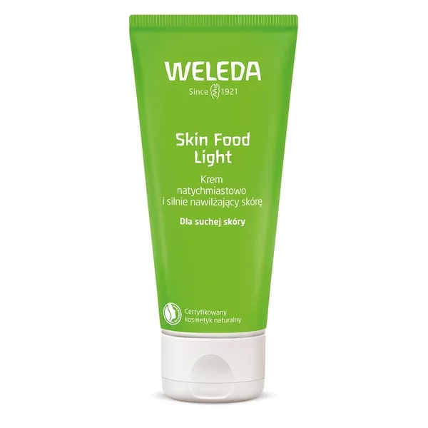 Weleda Skin Food Light krem natychmiastowo i silnie nawilżający skórę 75ml