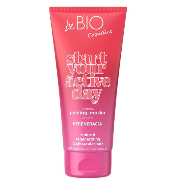 BeBio Ewa Chodakowska Start Your Active Day naturalny peeling-maska do ciała regeneracja 200ml