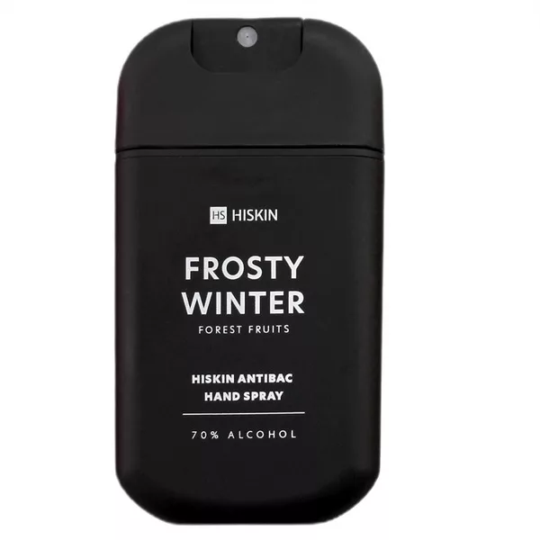 HiSkin Frosty Winter spray do dezynfekcji rąk 30ml