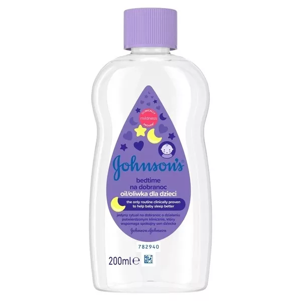 Johnson & Johnson Johnson's Bedtime Baby oliwka na dobranoc 200ml