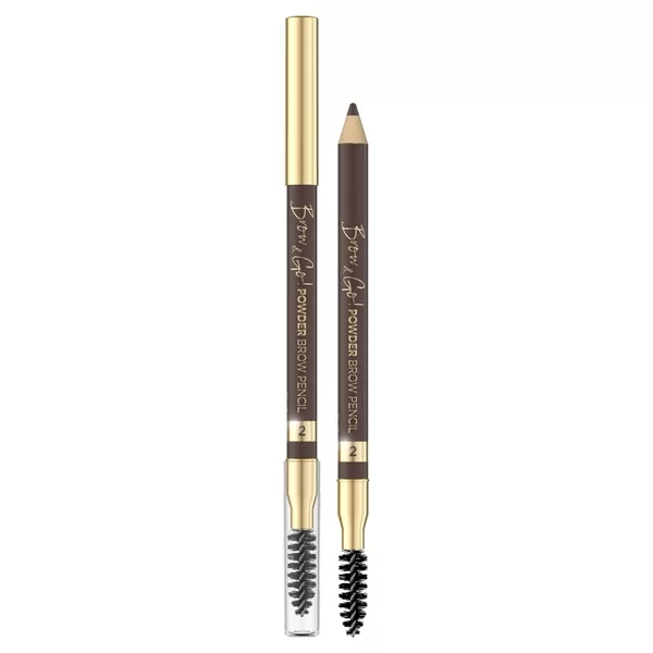 Eveline Cosmetics Brow & Go! pudrowa kredka do brwi 02