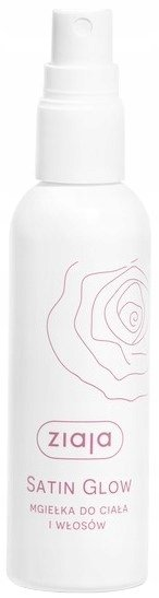 Ziaja Satin Glow, mgiełka do ciała i włosów, 90ml