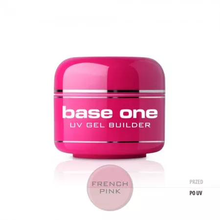 Silcare, Base One French Pink żel budujący do paznokci 5g
