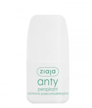 Ziaja Anty, antyperspirant roll-on, ochrona przed poceniem, 60ml