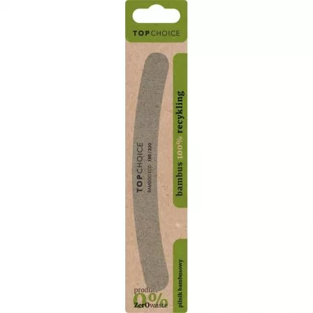 Top Choice Bambusowy pilnik do paznokci 150/220