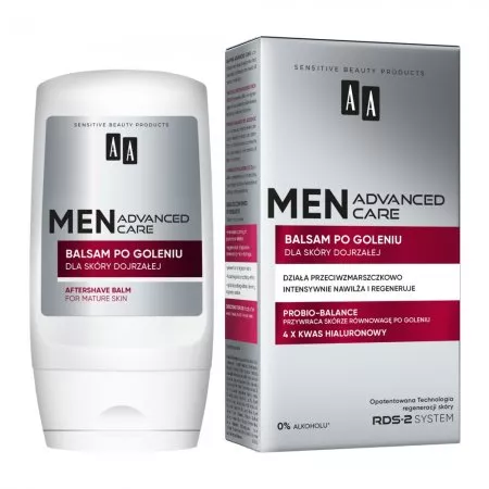AA Men Advanced Care balsam po goleniu dla skóry dojrzałej 100ml