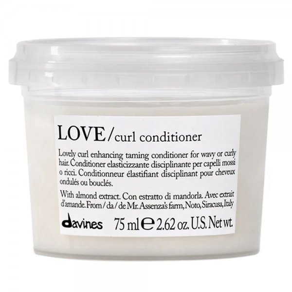 Davines Essential Haircare Love Curl Conditioner proteinowa odżywka do włosów kręconych 75ml