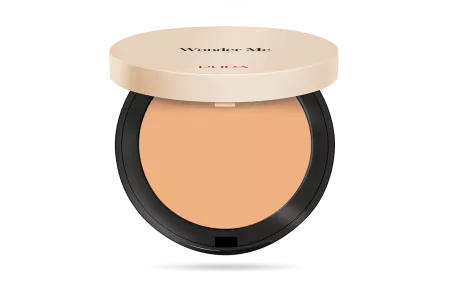 PUPA Wonder Me Powder-No-Powder, puder prasowany, 030 warm beige, 7,5g