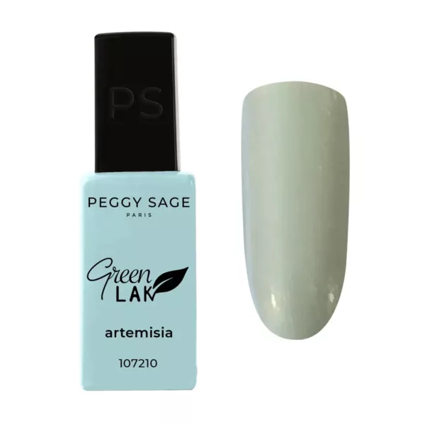 Peggy Sage Green Lak, lakier do paznokci utwardzany lampą UV/LED, 10ml, Artemisia