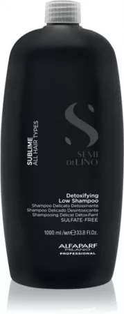 Alfaparf Milano Semi Di Lino Sublime, szampon oczyszczająco-detoksykujący do wszystkich rodzajów włosów, 1000ml