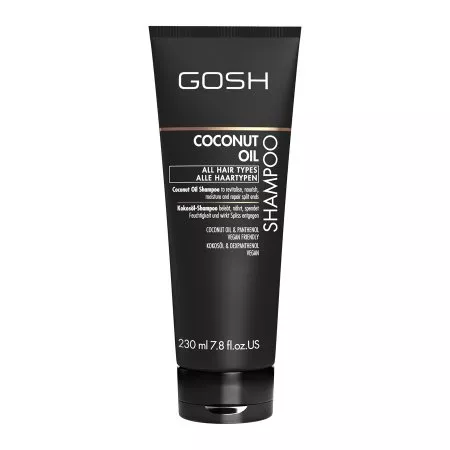 GOSH Coconut Oil, szampon do włosów, 230ml