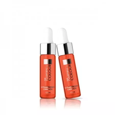 Silcare The Garden of Colour Regenerating Cuticle and Nail Oil oliwka do paznokci z pipetą Strawberry Crimson 15ml