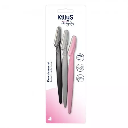 KillyS Zestaw trymerów do twarzy 3szt.