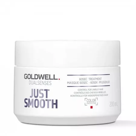Goldwell Dualsenses Just Smooth, 60-sekundowa kuracja ujarzmiająca, 200ml