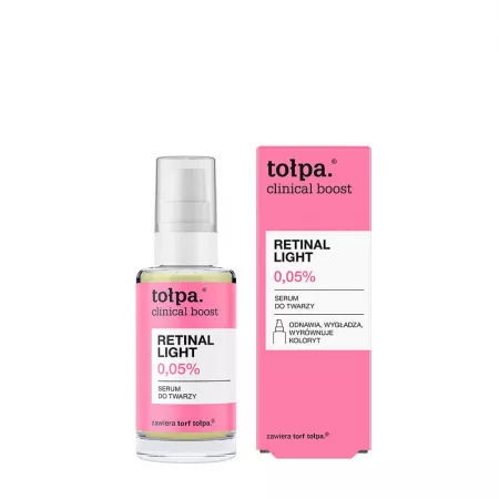 Tołpa Clinical Boost, retinal light, serum do twarzy, 30ml