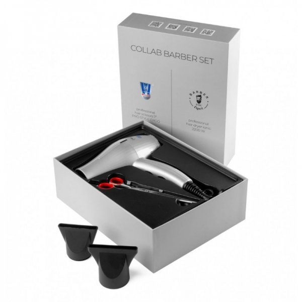 Fox Barber Expert, zestaw suszarka do włosów 2200W + nożyczki Witte Pro Style Ergo 7?