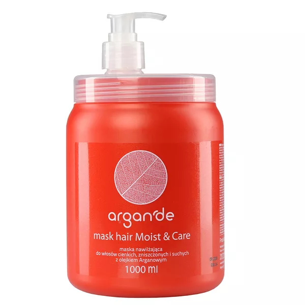 Stapiz Argan'de Moist & Care nawilżająca maska do włosów z olejkiem arganowym 1000ml
