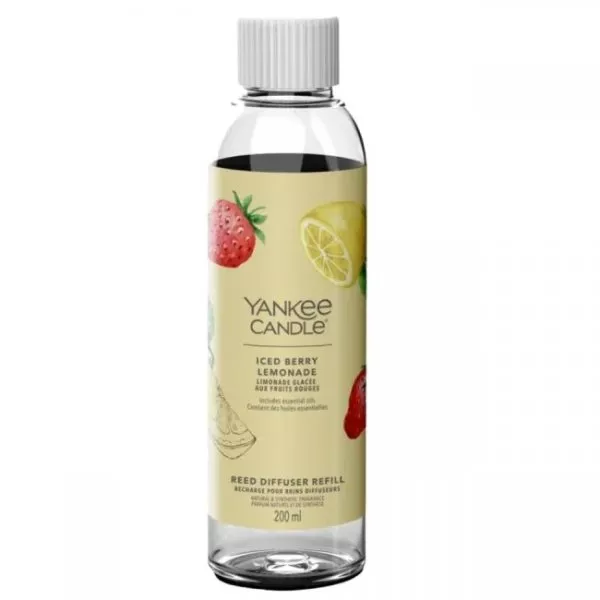 Yankee Candle Uzupełniacz do pałeczek Iced Berry Lemonade 200ml