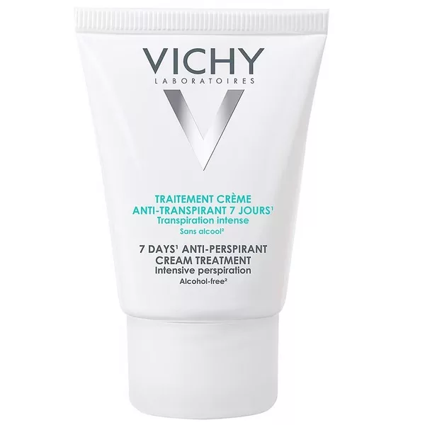 Vichy 7 Days Anti-Perspirant Cream Treatment antyperspirant w kremie przeciw nadmiernej potliwości 30ml (W)