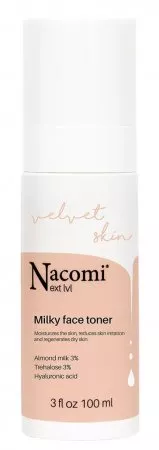 Nacomi, mleczny tonik nawilżajacy, 100ml