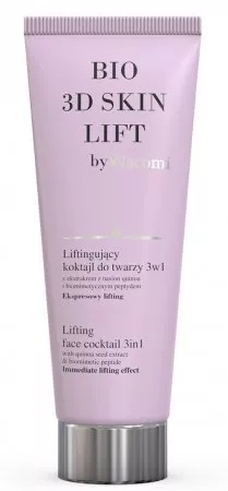 Nacomi, liftingujący koktajl do twarzy 3w1 - Bio 3D Skin Lift by Nacomi, 85ml