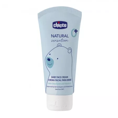 Chicco Natural Sensation krem do twarzy dla dzieci od 0m+ 50ml
