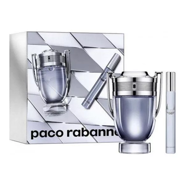 Paco Rabanne Invictus zestaw woda toaletowa spray 100ml + woda toaletowa spray 20ml (M)