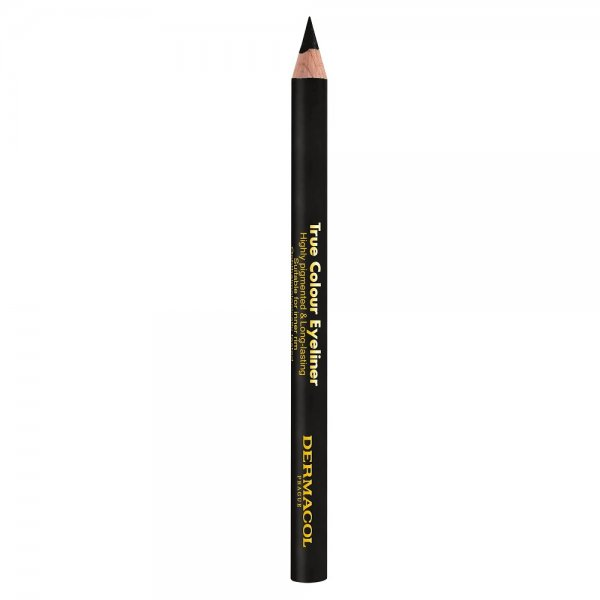 Dermacol True Colour Eyeliner trwała kredka do oczu 01 Black